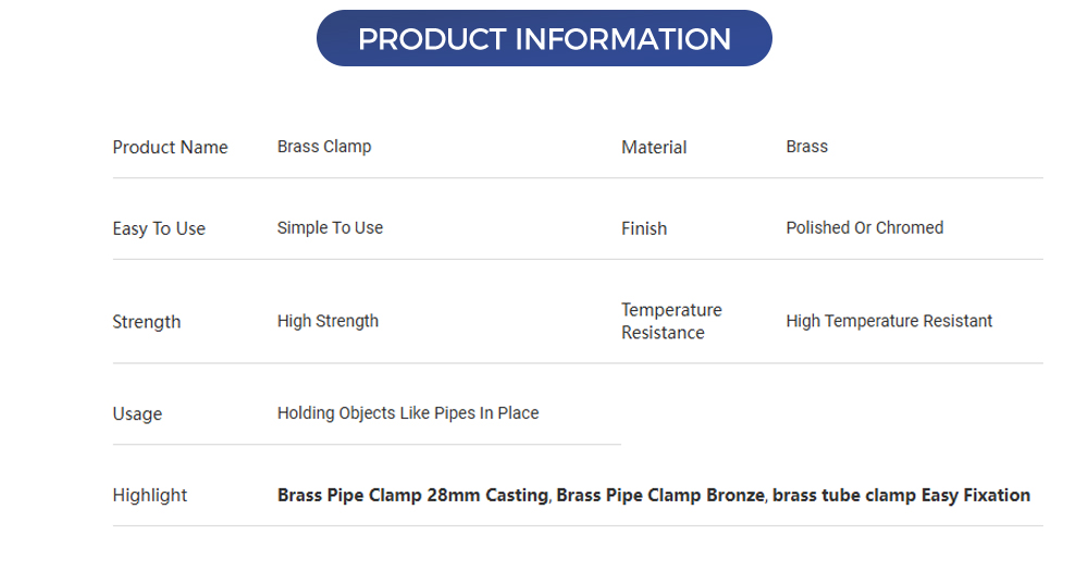 Brass-Pipe-Clamp-28mm-Casting-Bronze-Screw-Fixation3_02