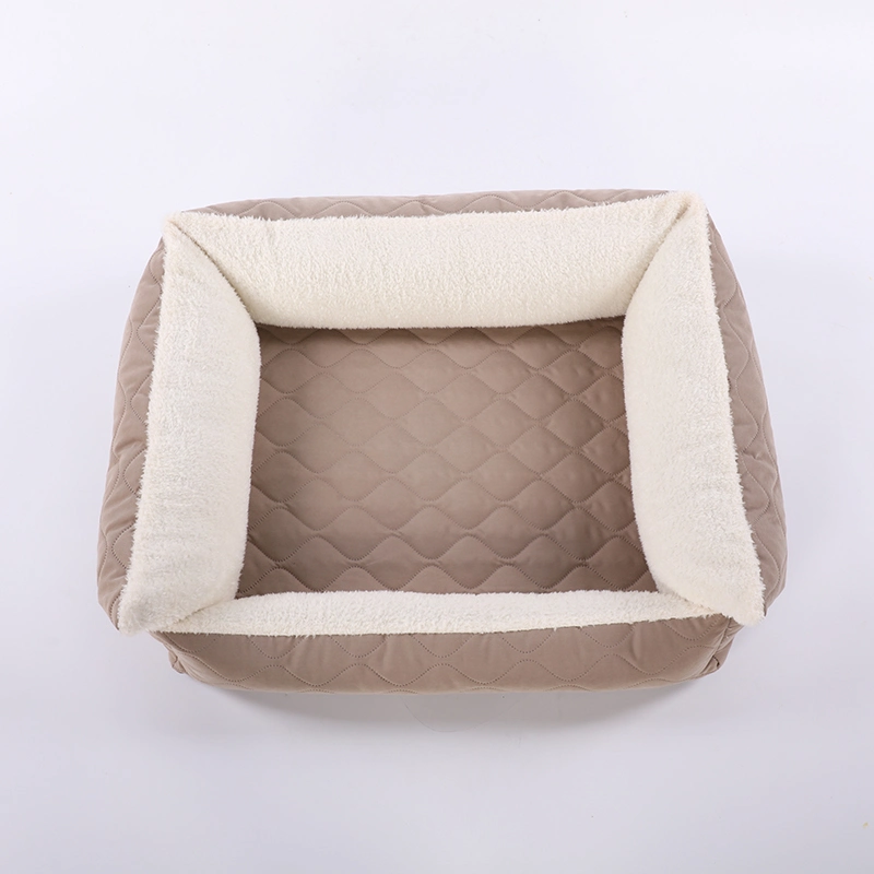 Wholesale Eco-Friendly Rectangular Water Resistant Pet Dog Sleeping Bed