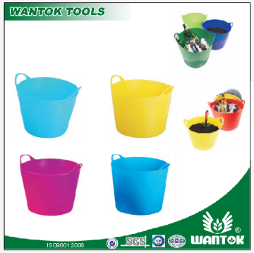 Flexible storage tubs