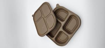 Vollwertige Kaffeegelände Lunchbox