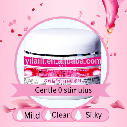 Private Label Rose Exfoliating Gel Cream