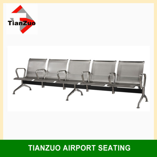 Five Seater Stainless Steel Waiting Chair, Bus Station Waiting Chair (WL500-K05C)