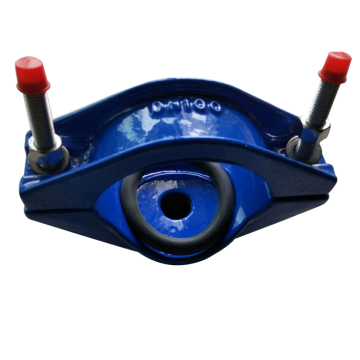 ductile Iron pipe fitting ductile iron repair saddle clamp price for di pipe