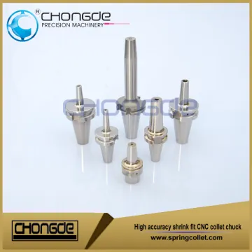 High accuracy shrink fit CNC collet chuck