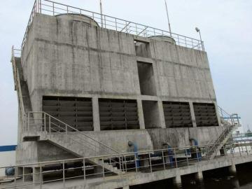 Reinforced concrete cooling tower
