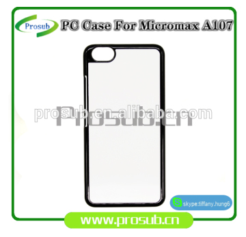 sublimation heat transfer plastic blank diy cell phone case cover skin for SFP-Micromax Canvas Fire4 A107