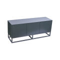 Modern Gray Storage TV Cabinet for Living Room