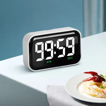 LED Large Screen Electronic Pomodoro Timer - Magnetic Kitchen Countdown Reminder