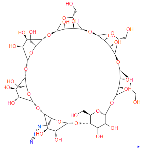 Mono- (6-azido-6-desoxi) -β-ciclodextrina CAS: 98169-85-8