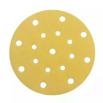 gold-coated abrasive velcro disc ALO