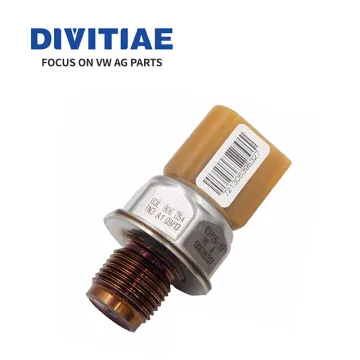 High Pressure Diesel Fuel Rail Sensor for Volkswagen Audi TDI (03L906054A, 03L906051)