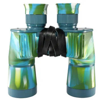 High Power HD Night Vision Navy Camouflage Binoculars - 7x50 Paul Outdoor Telescope