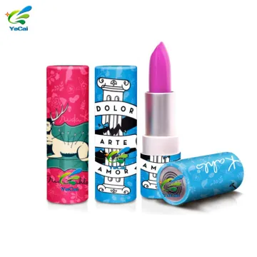 Free Sample Round Shaped Empty Lip Balm Containers Paper Tube for Lip Balm