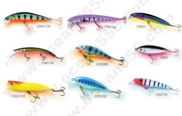 rigid plastic lure,fishing tackle