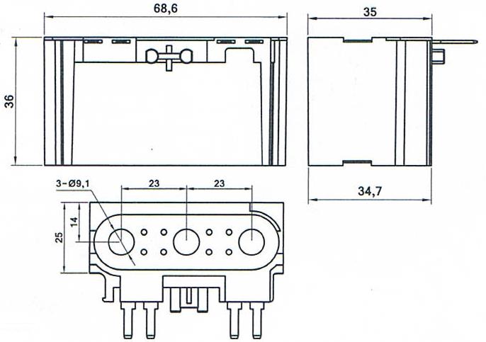 Dimension of BB09036005 Solenoid Coil: