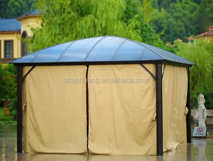 Outdoor Aluminum Beach Parasol Stand Umbrella for Advertising in Gardens