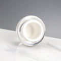 50g new egg-shaped acrylic plastic cosmetics bottle