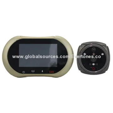 3.7-inch Monitor optional ringtone wide angle peephole door viewer