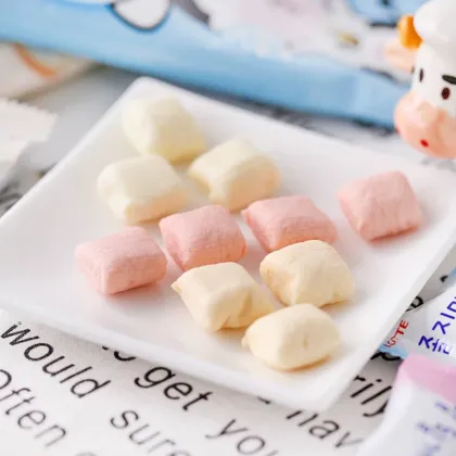 Delicious LOTTE Milk Marshmallow Candy