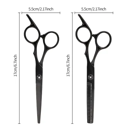 Professional Barber Hair Cutting Scissors Grooming Scissors Set
