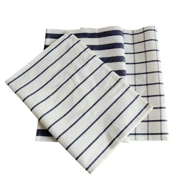 Custom Premium Linen Tea Kitchen Towel Set - Cotton Cleaning Towels & Table Cloths for Kitchen Sale