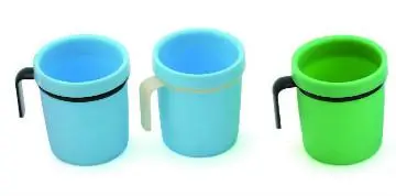 Silicone Cup with ABS Handle