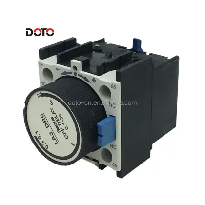 LA3 DR0 Contactor Delay Module - Power Off Delay 1-30s