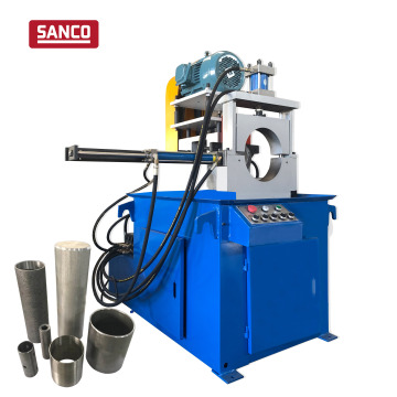 Machine de chanfreinage à outils de couteau hydraulique à tête unique pour petites pièces