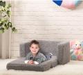 2-en-1 voltea el colchón plegable del sofá para niños pequeños