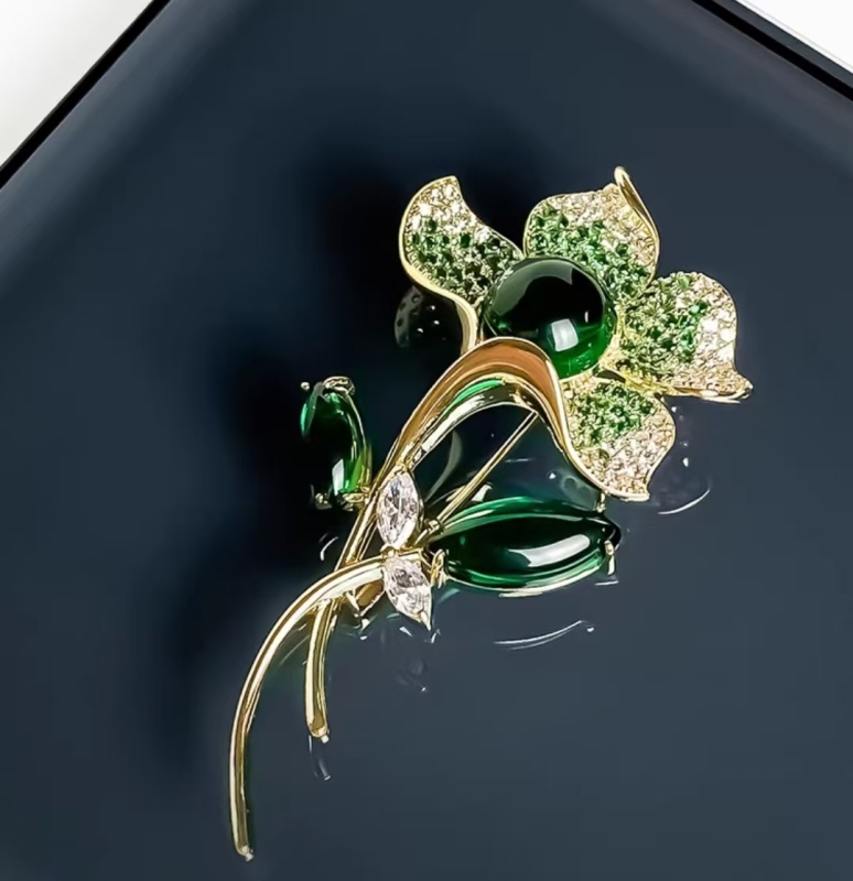 New Chinese Magnolia brooch