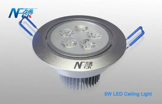 High Efficiency 5w / 7w / 9w Led Recessed Ceiling Lights For Supermarket