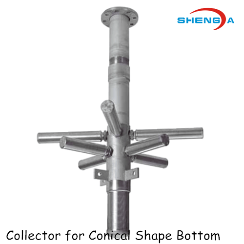 Water Collector for Conical Shape Bottom