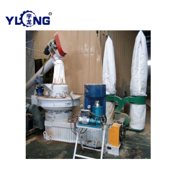 YULONG XGJ560 เครื่องไม้เม็ดแนวตั้ง