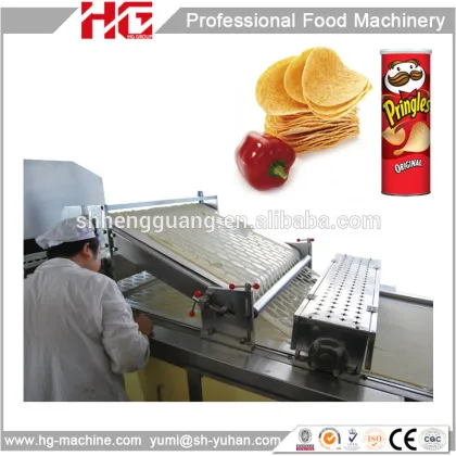 Complete set high efficient Pringles potato chips making machine