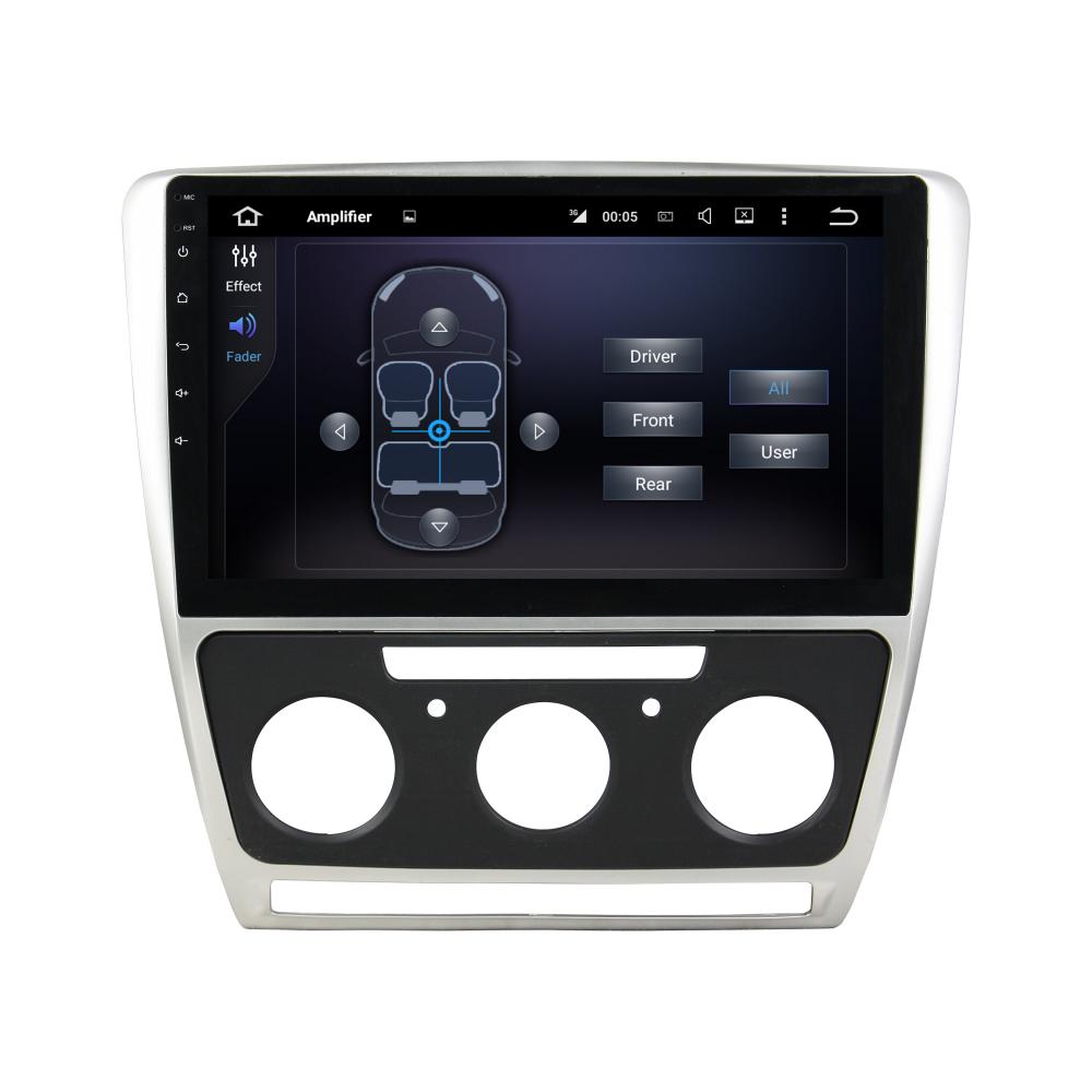 10.1 Inch Car Audio Systems GPS SKODA Octavia