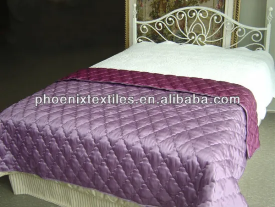 elegant reversible brocade silk king size quilted bedspreads