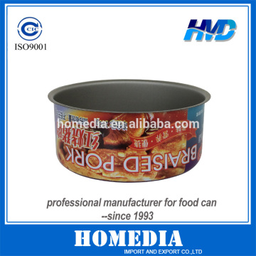 732# 2-piece easy open steel food tin can