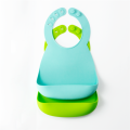 Silikonowe śliniaki śliniak dla niemowląt Drool Łatwe czyszczenie