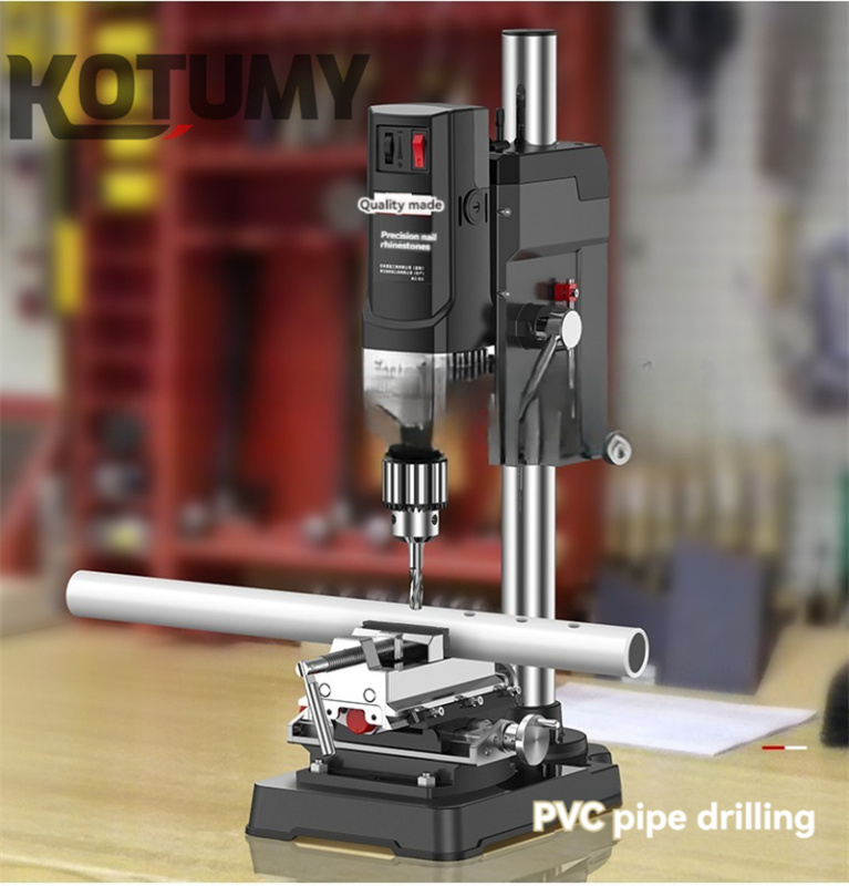 220V High Speed Mini Bench Drilling Machine with 1.5-16mm Drilling Chuck