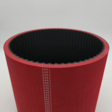 L type rubber coating timing belt for packing machine manufacturer