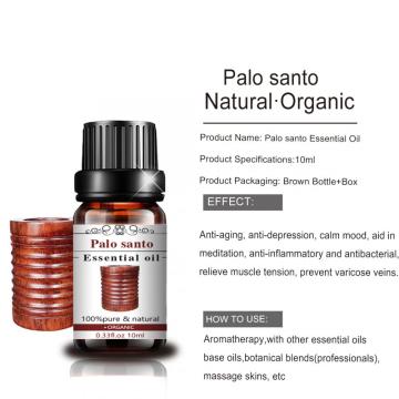 Venda quente de venda pura orgânica natural palo santo Óleo essencial