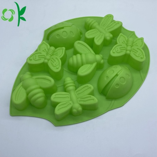 Moldes de Insetos de Chocolate para Bolo de Silicone Personalizado