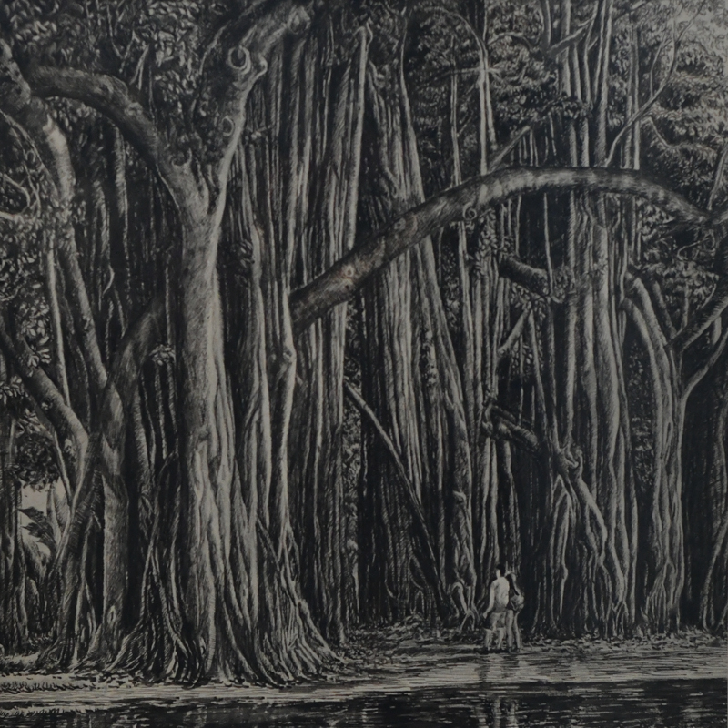 Small Art Pen Painting