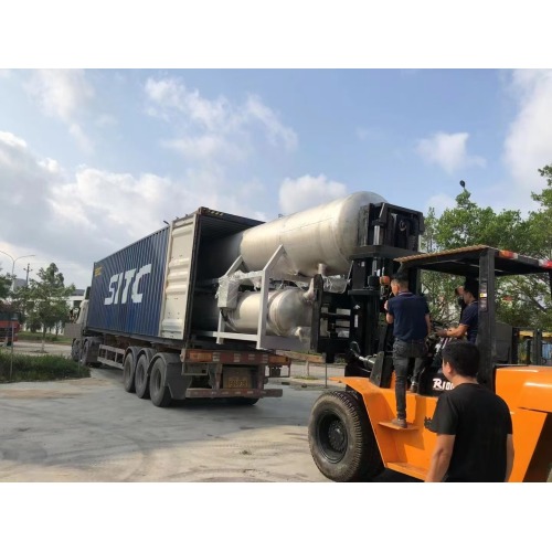 Equipamento de tanque separador a gás-líquido a vácuo