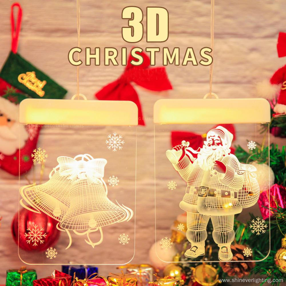 Christmas Decoration New Year Gift Festival Garland Lamp