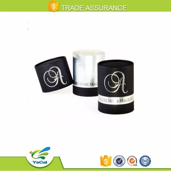 Custom printed Paper Boxes for luxury round cylindrical perfume boxes in Guangzhou