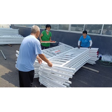 Barreira do painel de esgrima temporária