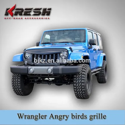 KRESH Brand 4X4 Auto wrangler plastic ruggedridge grille for wrangler JK, plastic wrangler grille