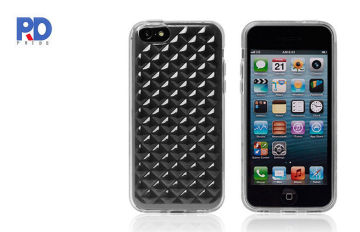 Tpu Diamond Pattern Mobile Phone Protective Cases For Iphone 5c