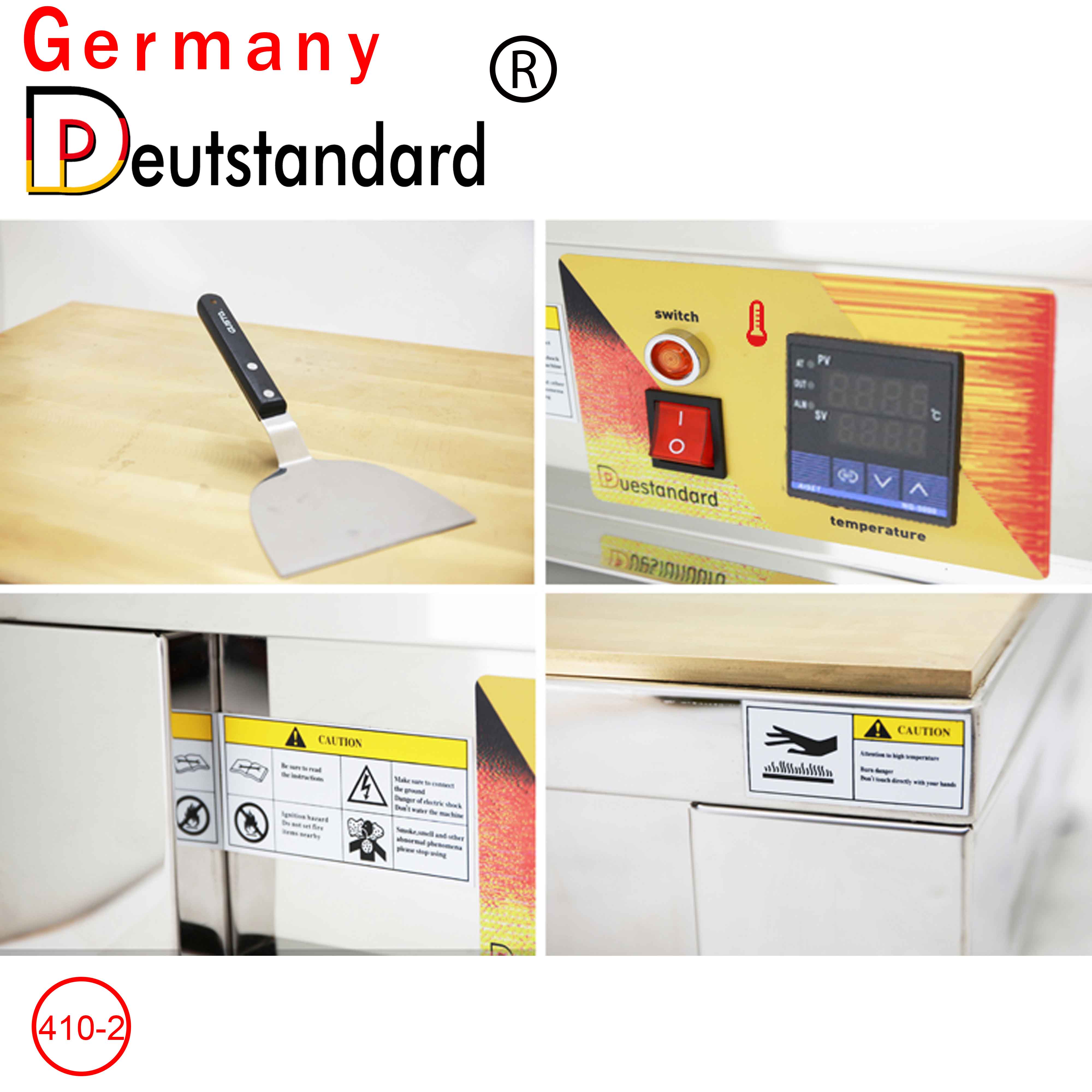 máquina de soufflé digital doble double digital souffle machine